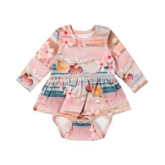 Lenne puuvillane body-kleit TRINI, viimane suurus 80