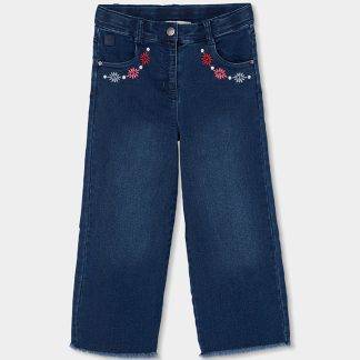 Boboli teksapüksid Lilledega