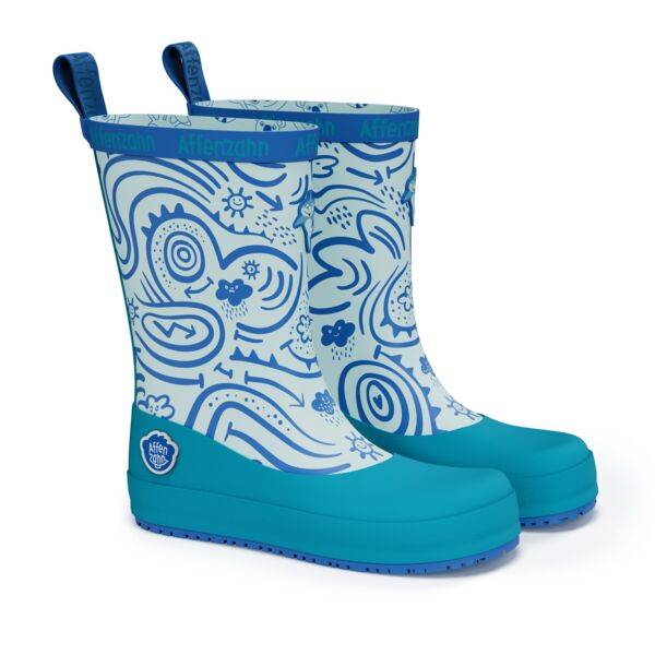 Affenzahni barefoot kummikud Vegan Plashy - Shark