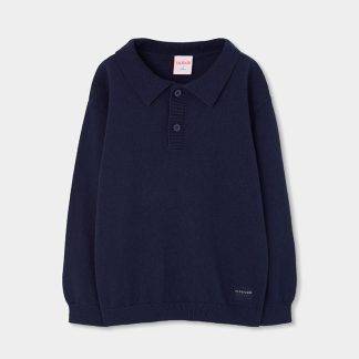 Boboli pullover krae ja nööbiliistuga