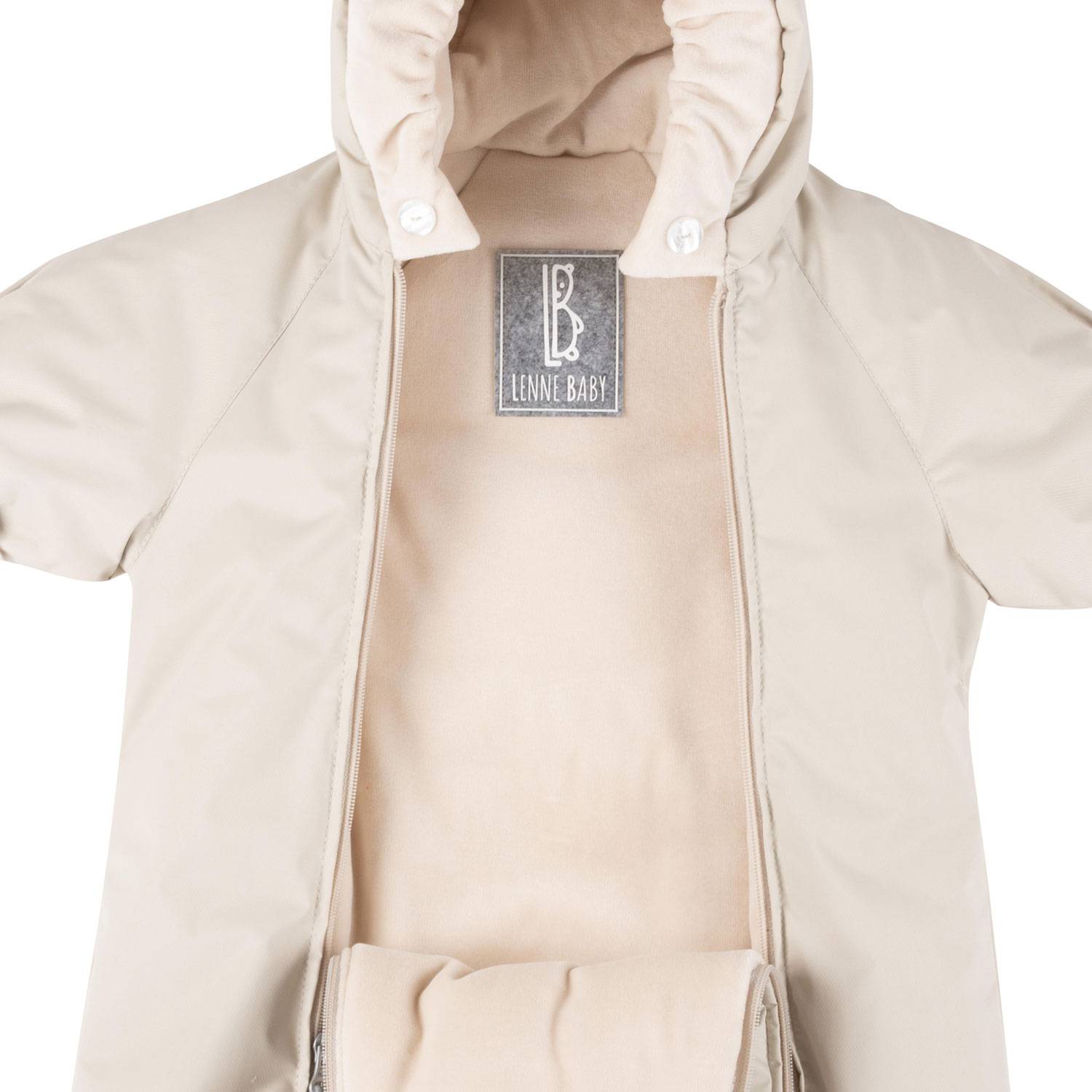 Lenne turvatooli vööavadega ja meriinovoodriga beebide talvekott BLISS - Pilt 3