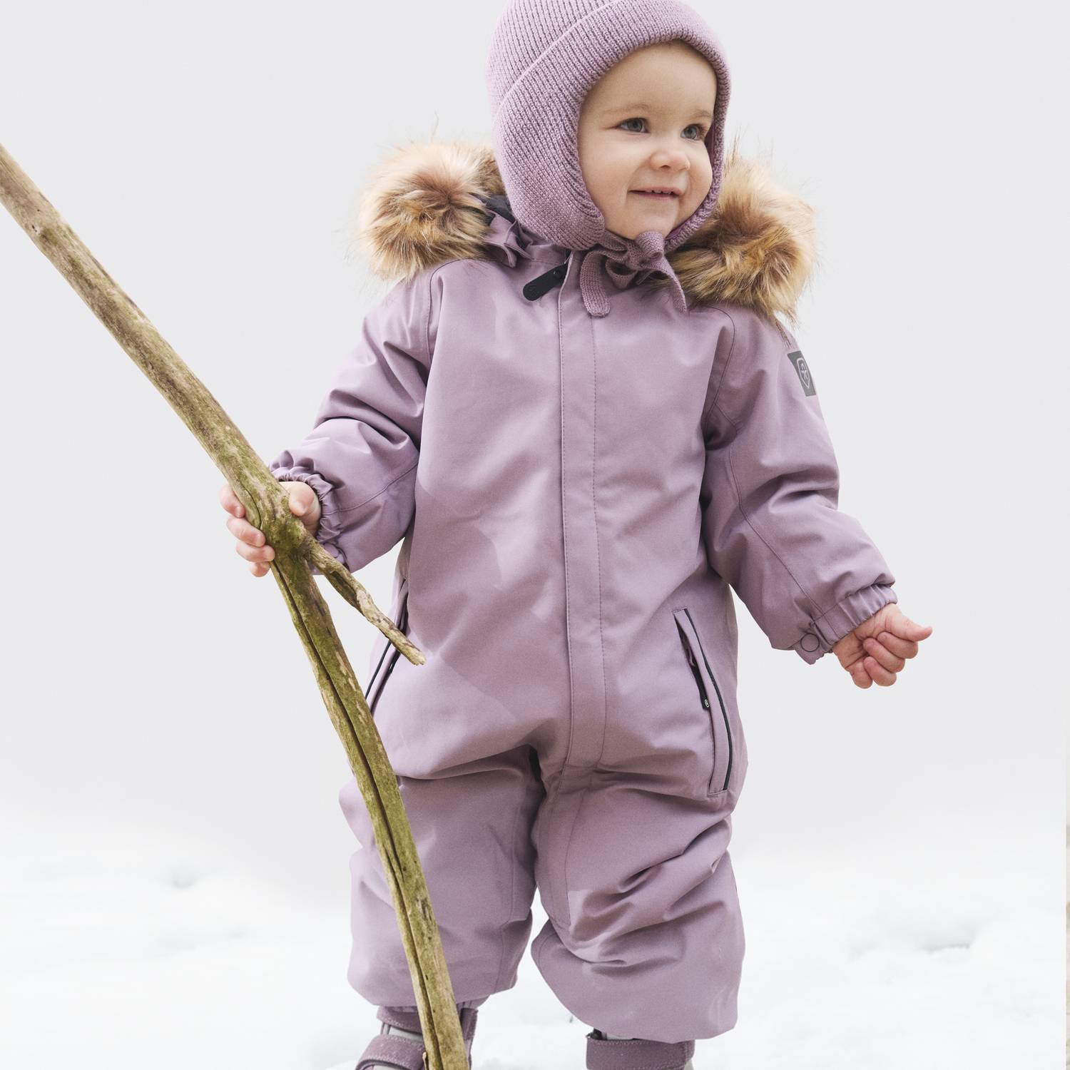 ColorKids talvekombe eemaldatava karvaga